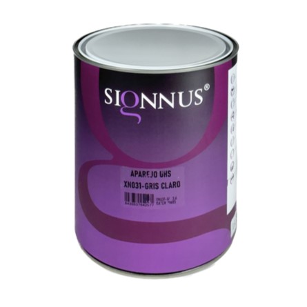 KIT APAREJO + ENDURECEDOR SIGNNUS UHS 2K BLANCO, GRIS CLARO Y NEGRO - Imagen 2