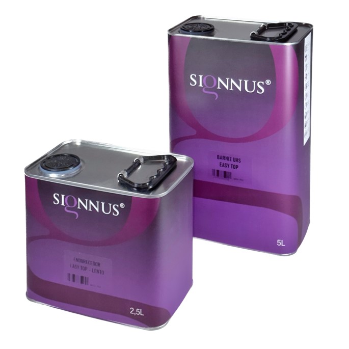 KIT BARNIZ SIGNNUS UHS EASY TOP + ENDURECEDOR 7,5L