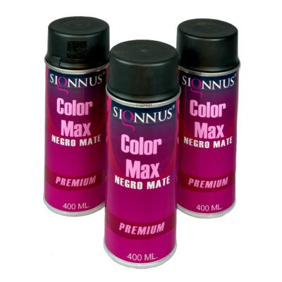 NEGRO MATE SPRAY PINTURA ACRÍLICA 03-5020