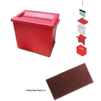 LIMPIADOR ESPÁTULAS Y RECAMBIO